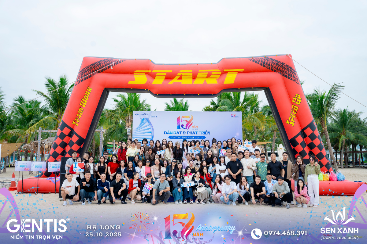 Tổ chức Teambuilding 2025 – Gentis – Hành trình dẫn dắt và phát triển Check in teambuilding Gentis 2025