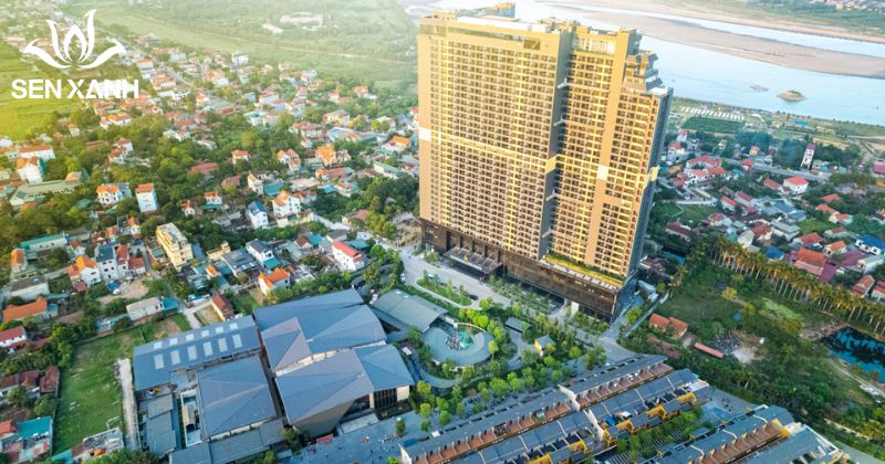 Top 20+ địa điểm tổ chức team building miền bắc hấp dẫn Wyndham Lynn Times Thanh Thủy là khu nghỉ dưỡng cao cấp kết hợp suối khoáng nóng tự nhiên.