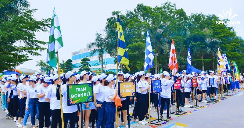 Tổ chức team building amazing race