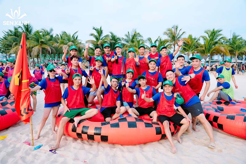 Chưỡng tr&igrave;nh team building b&atilde;i biển hấp dẫn