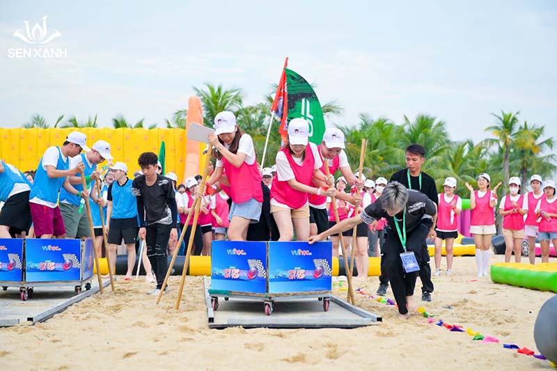 chương tr&igrave;nh team building ngo&agrave;i trời