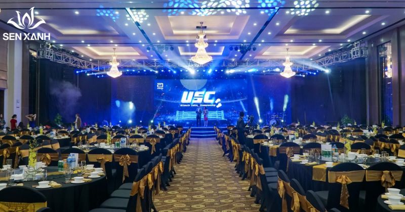 Không gian rộng lớn phù hợp tổ chức du lịch Mice