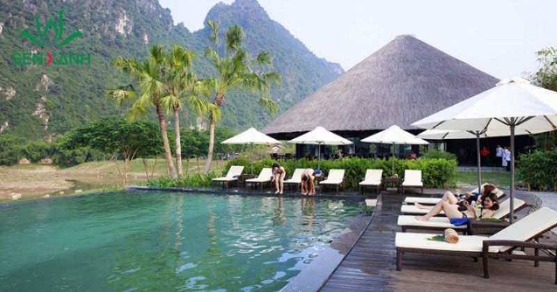 An lạc resort thu h&uacute;t nhiều du kh&aacute;ch