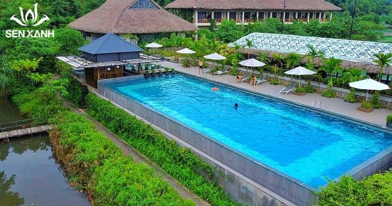 An Lạc Resort (An Lạc Eco Farm & Hot Spring Resort) tọa lạc tại xã Vĩnh Đồng, huyện Kim Bôi, tỉnh Hòa Bình
