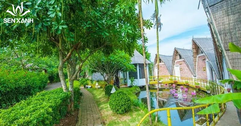Resort hấp dẫn với khung cảnh đẹp
