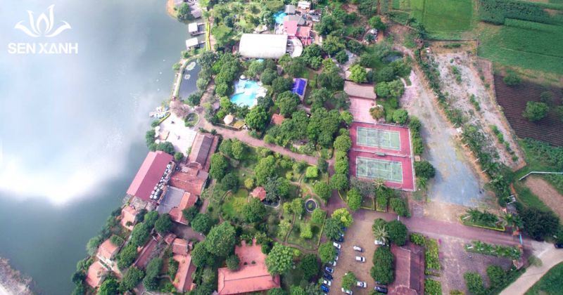 Tản Đ&agrave; resort được nhiều người lựa chọn