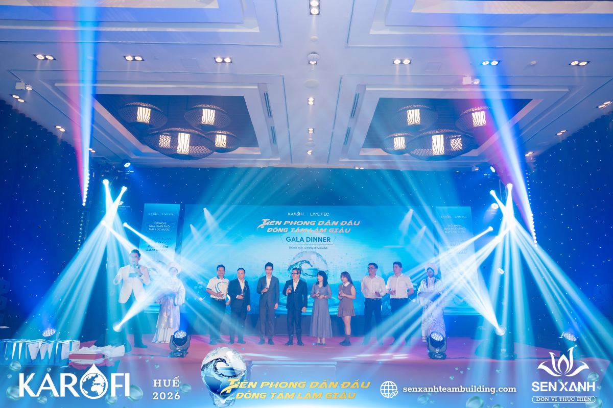 Gala dinner kết hợp hội nghị khách hàng Karofi 2026