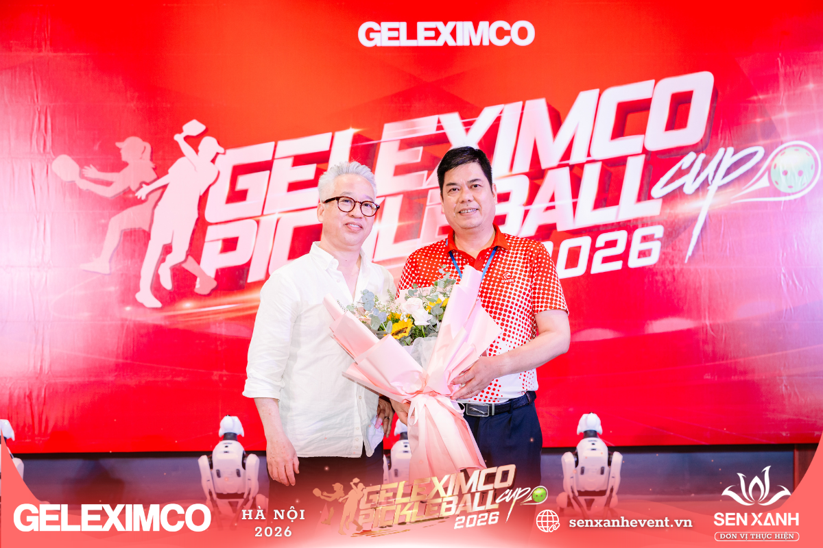 Khu vực check-in Geleximco Pickleball Cup 2026