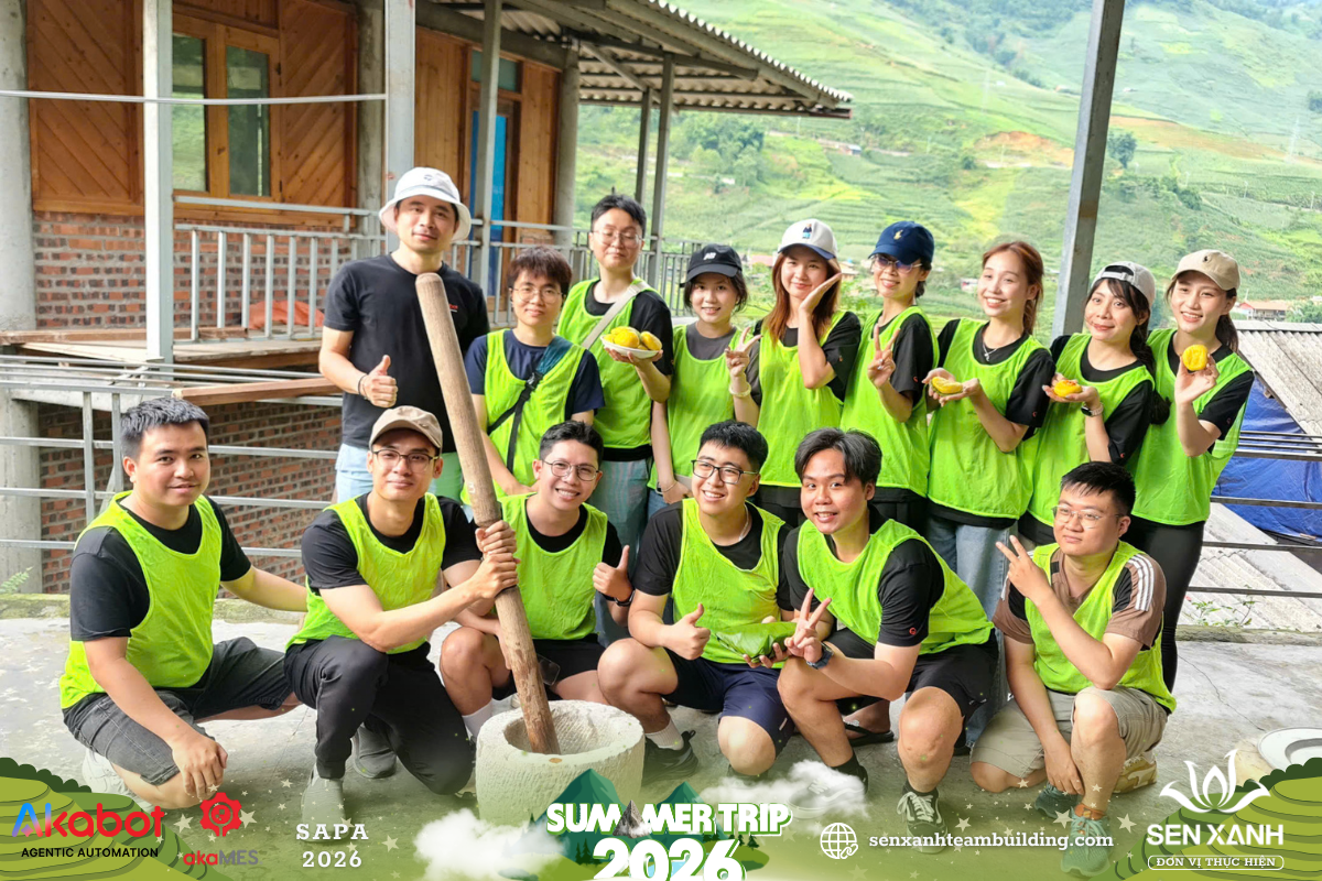 Check in team Akabot làm bánh dày truyền thống Check in team Akabot làm bánh dày truyền thống