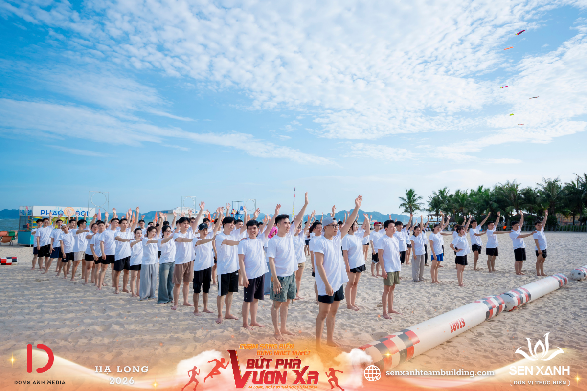 Hoạt động khởi động Team Building Đông Anh Media Hoạt động khởi động Team Building Đông Anh Media