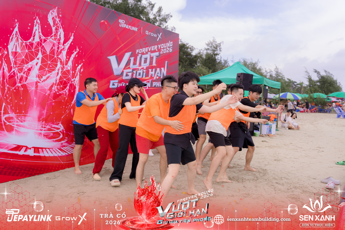 Hoạt đọng warm up teambuilding Tepaylink