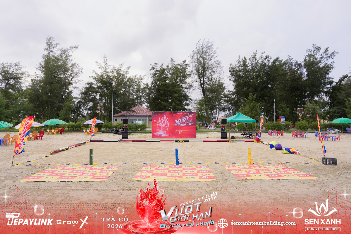 Khu vực chơi teambuilding Tepaylink