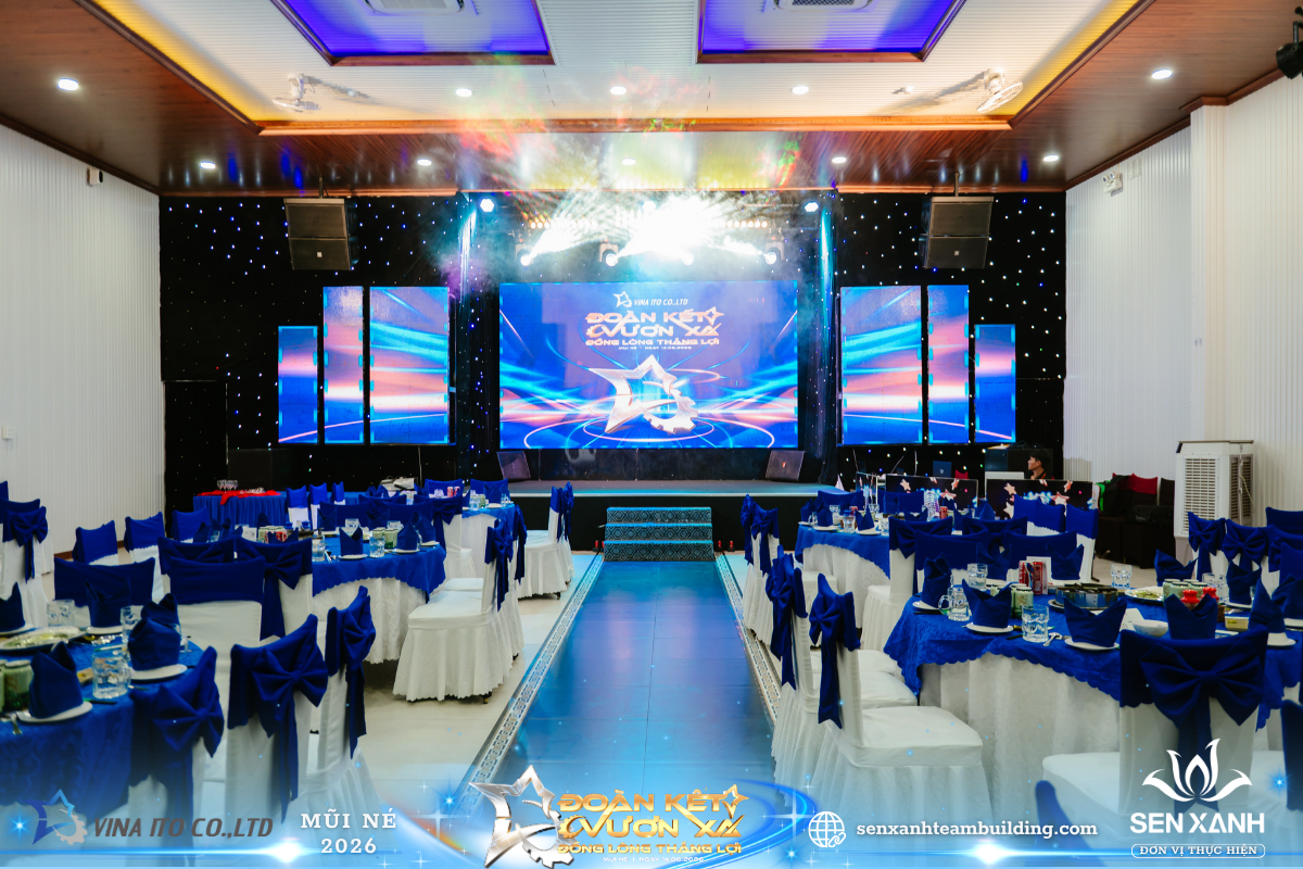 Không gian Gala Dinner VINA ITO 2026 Không gian Gala Dinner VINA ITO 2026
