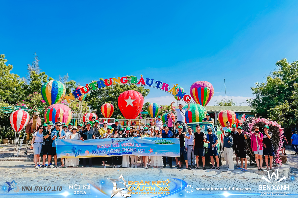 Tập thể Vina Ito trong chương trình Company Trip 2026 Tập thể Vina Ito trong chương trình Company Trip 2026