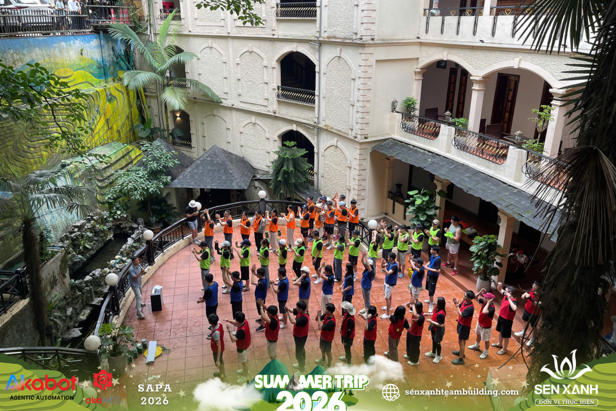 Hoạt động warm up và chia đội teambuilding Hoạt động warm up và chia đội teambuilding