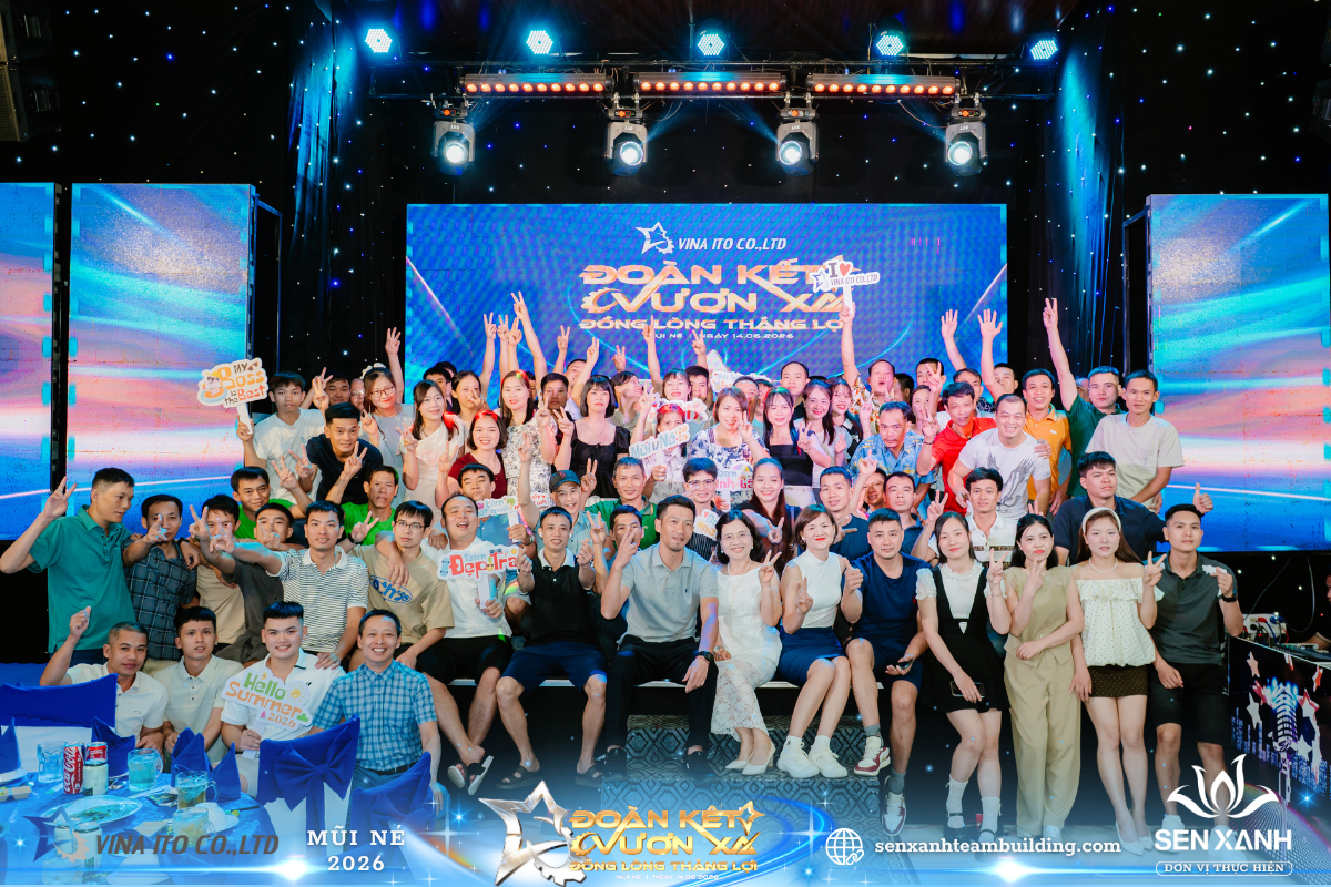 Tổ chức Company Trip 2026 - VINA ITO - Đoàn kết vươn xa - Đồng lòng thắng lợi Tổ chức Company Trip 2026 Vina Ito